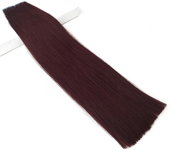 Tape-In Extensions – Classic – Burgundy Berry #99j
