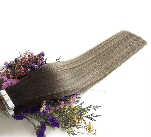 Tape-In Extensions – Invisible – Frosted Chocolate Pecan #T4-8/60