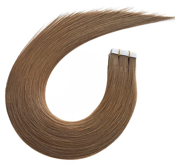 Tape-In Extensions – Invisible – Pecan Brown #8