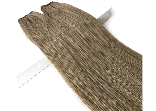 Luxury Hand-Tied Wefts – Wavy – Tiramisu #M8/60