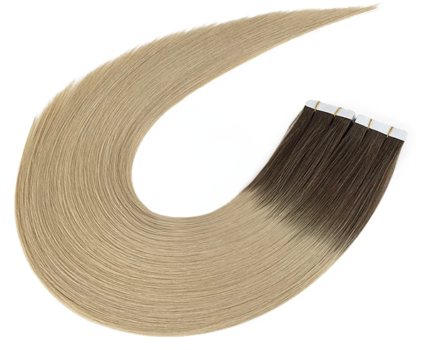 Machine Tied Wefts - Rooted TOASTED MARSHMALLOW #T6/22 (Toasted Marshmallow #T6/22)