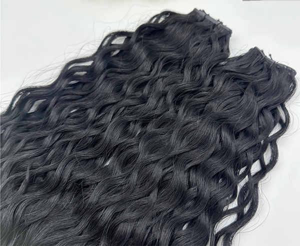 Elite Wefts – Curly – Midnight Black #1