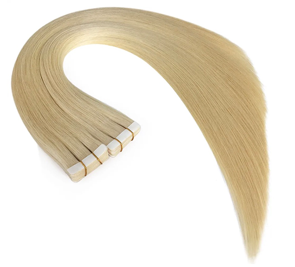 Tape-In Extensions – Invisible – Beach Blonde #613