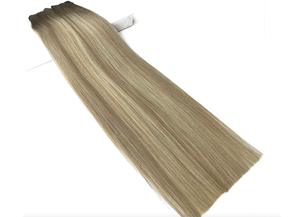 Machine Tied Wefts - Iced Vanilla Pecan #T8-14/60 (Iced Vanilla Pecan #T8-14/60)