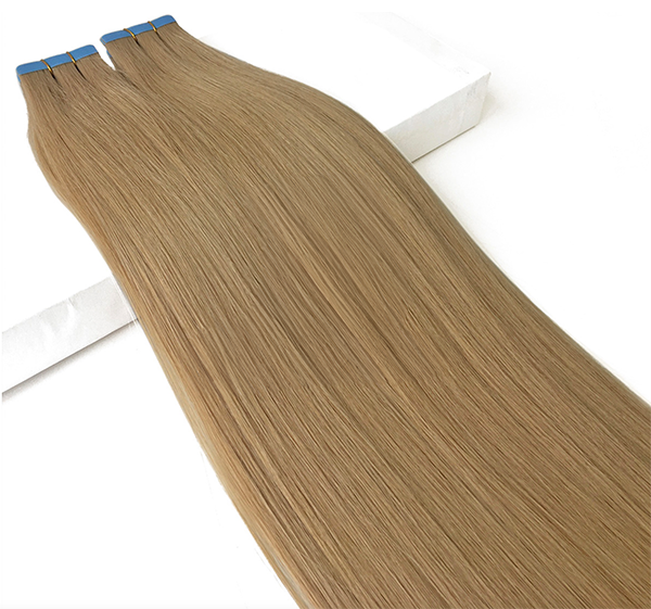 Luxury Hand-Tied Wefts – Wavy – Sandy Blonde #16